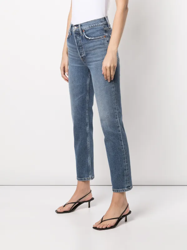 RE/DONE '70s Comfort Stretch Cropped 