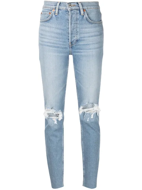 RE/DONE Comfort ribbede jeans i stræk