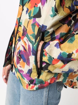 graphic-print jacket展示图