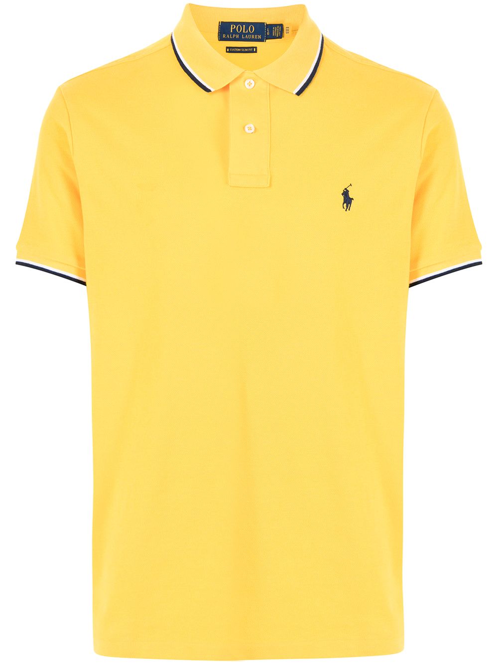 Shop Polo Ralph Lauren logo-embroidered polo shirt with Express ...