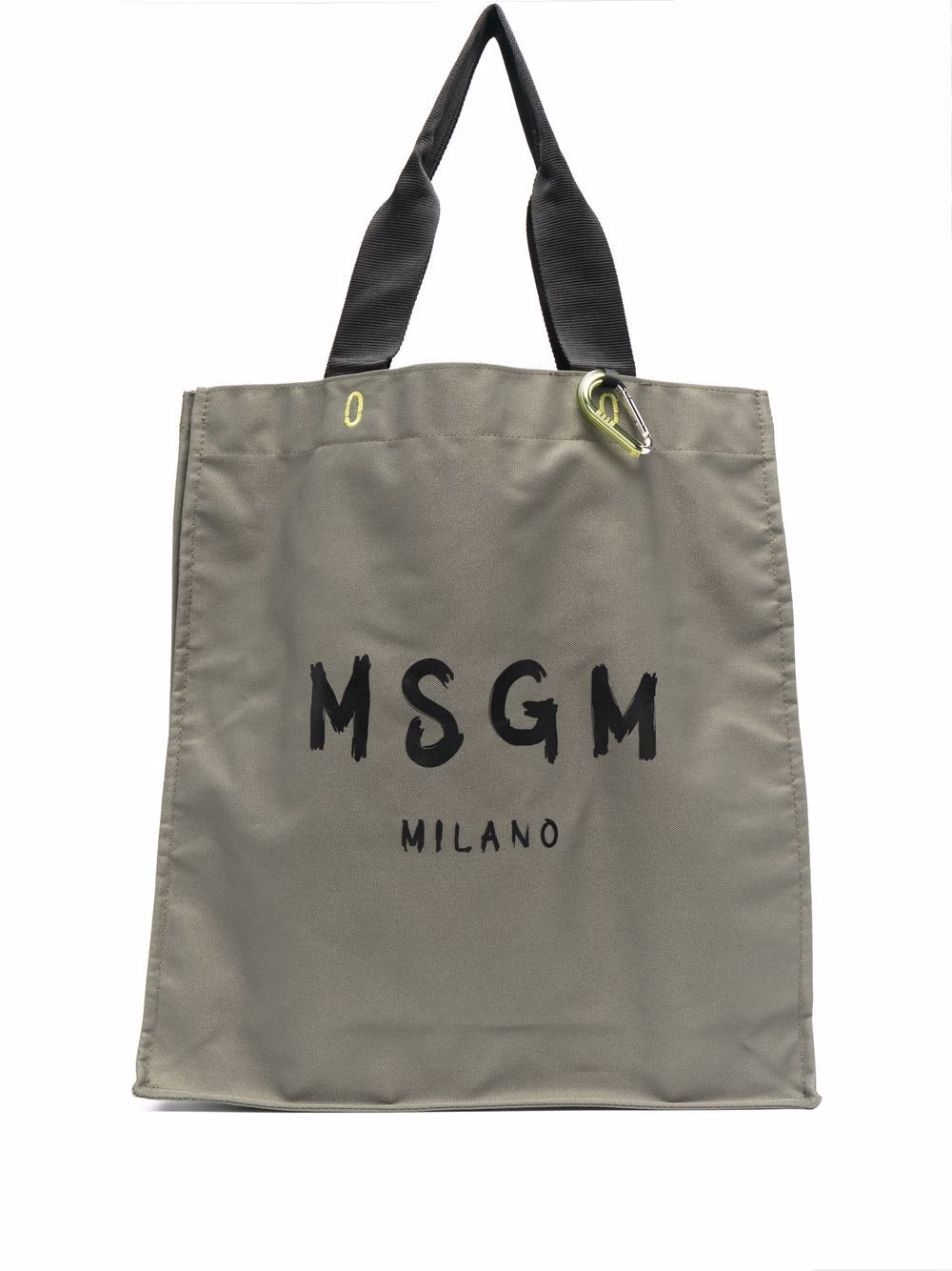 фото Msgm большая сумка-тоут с логотипом