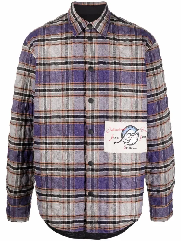 Msgm チェック シャツジャケット 通販 Farfetch