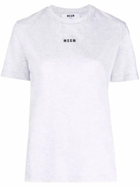 MSGM t-shirt à logo imprimé