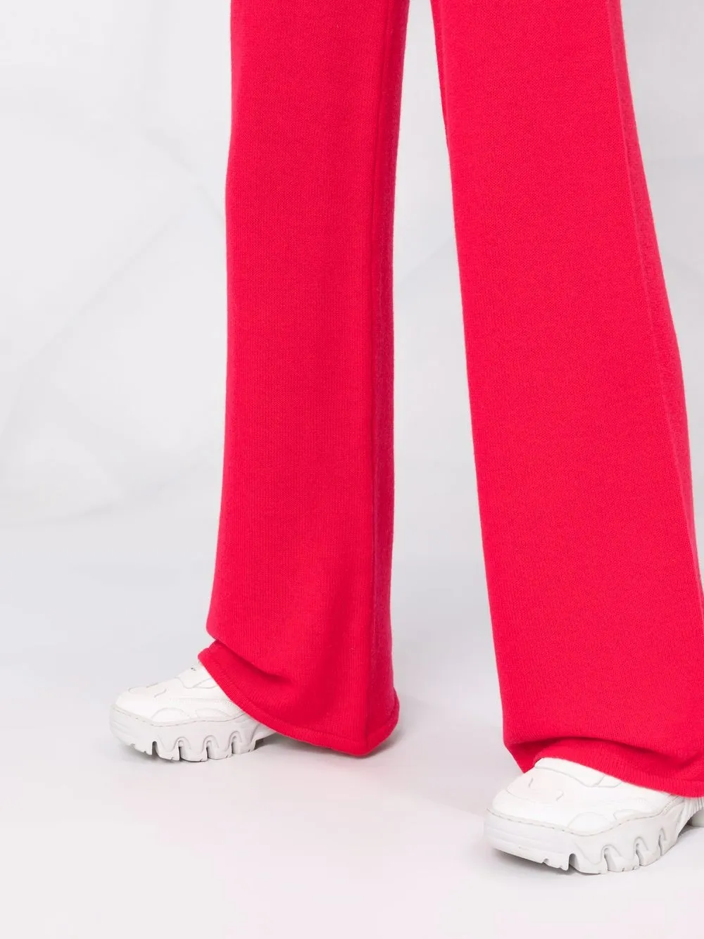 фото Msgm трикотажные брюки широкого кроя