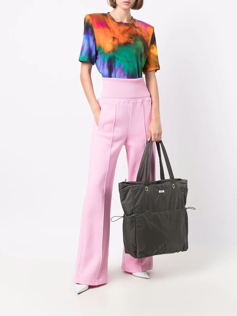 фото Msgm дутая сумка-тоут