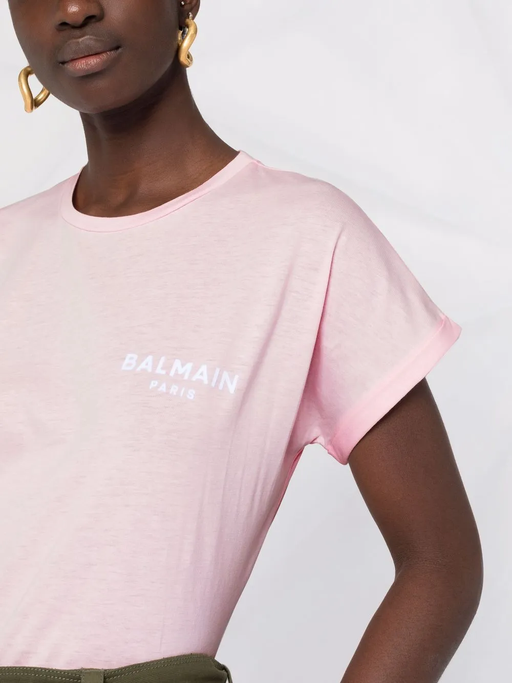 фото Balmain футболка с логотипом