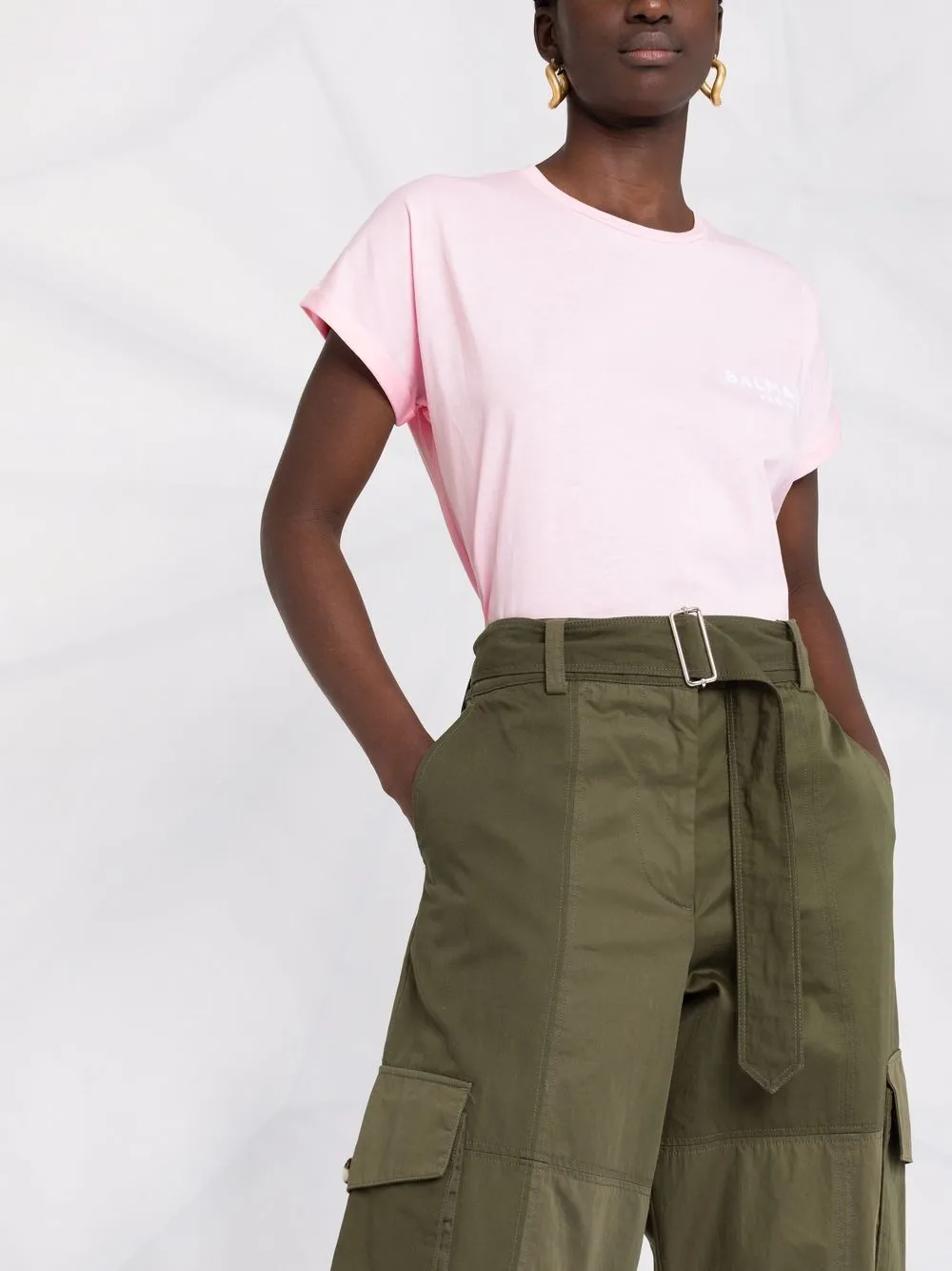 фото Balmain футболка с логотипом