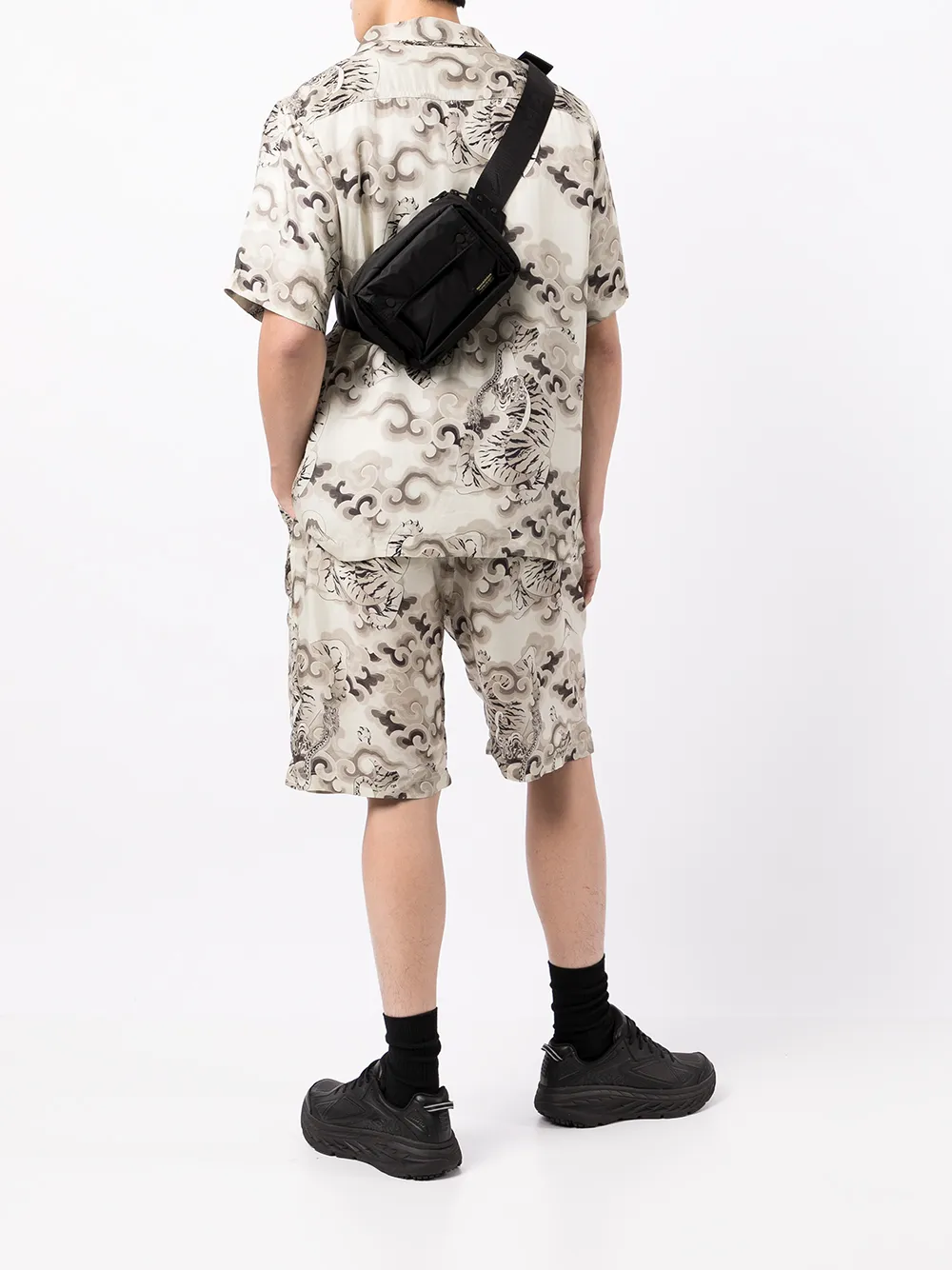 Maharishi Heuptas met logopatch - Zwart