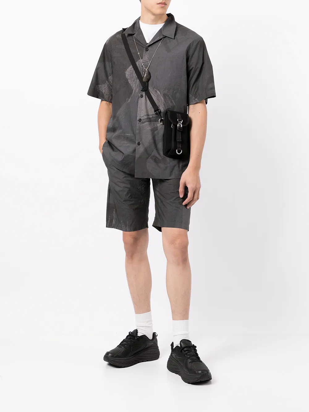 фото Maharishi спортивные шорты с кулиской