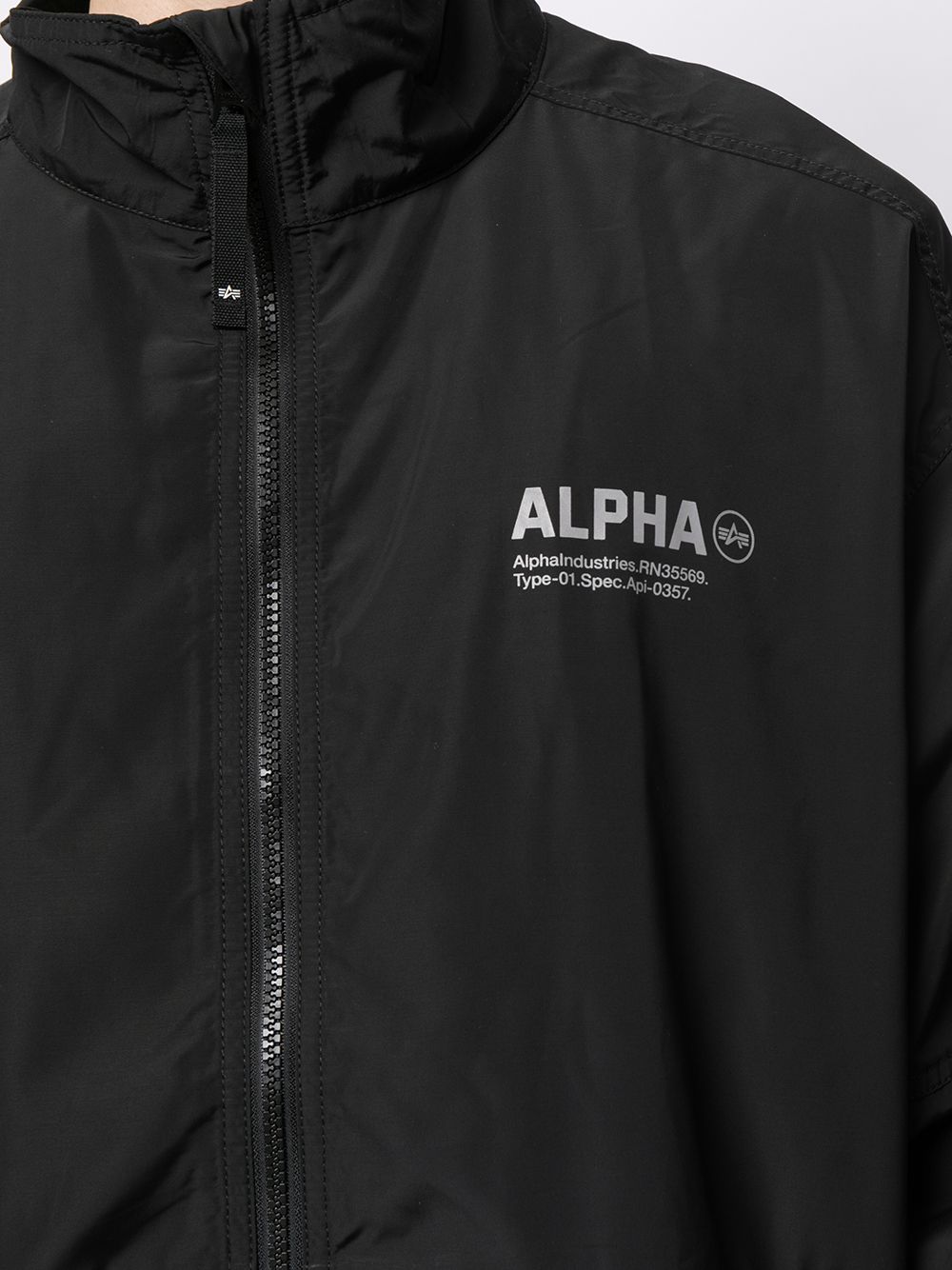 фото Alpha industries ветровка с логотипом