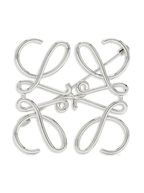 LOEWE pin-fastening logo brooch