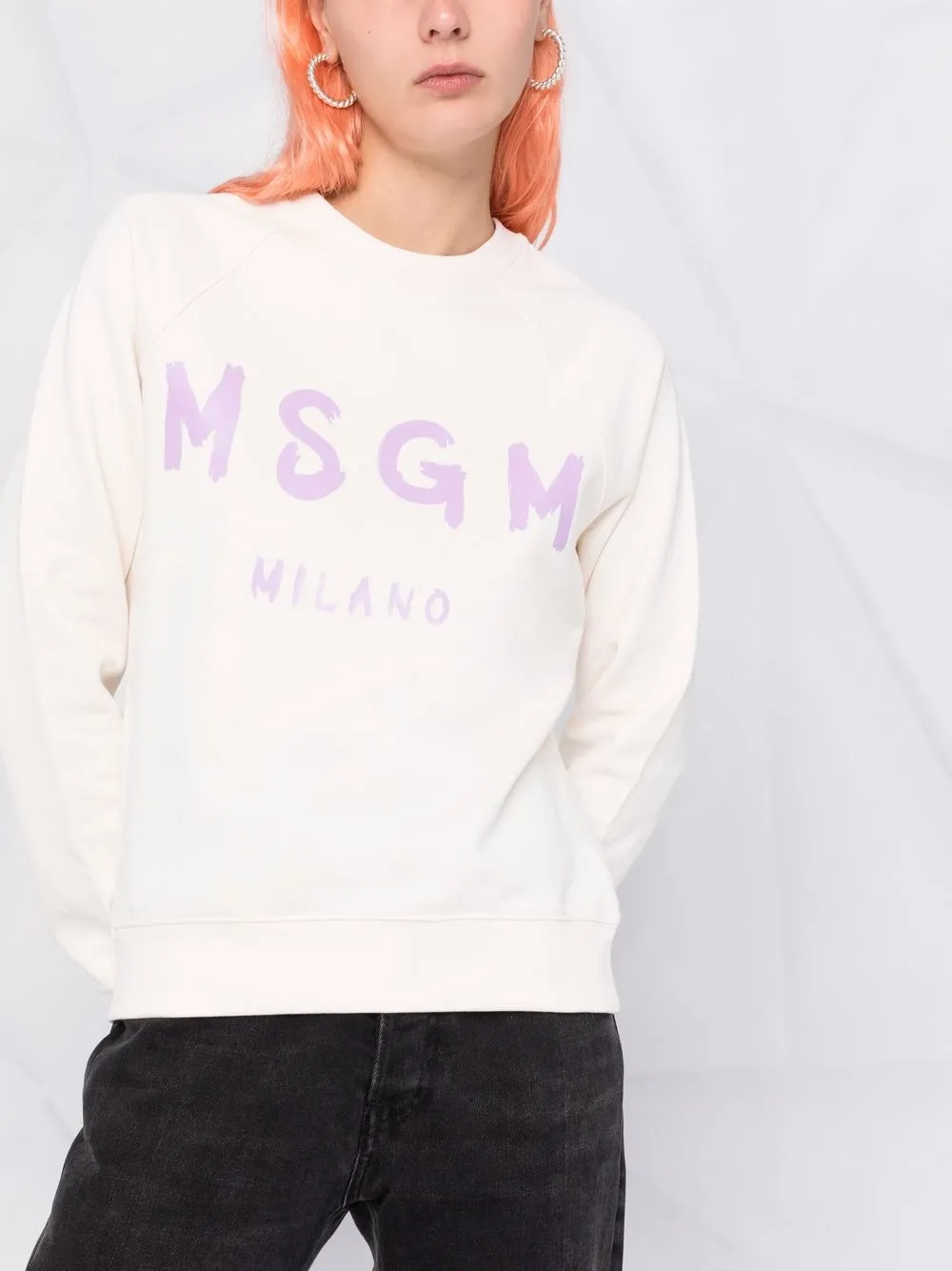 фото Msgm толстовка с логотипом