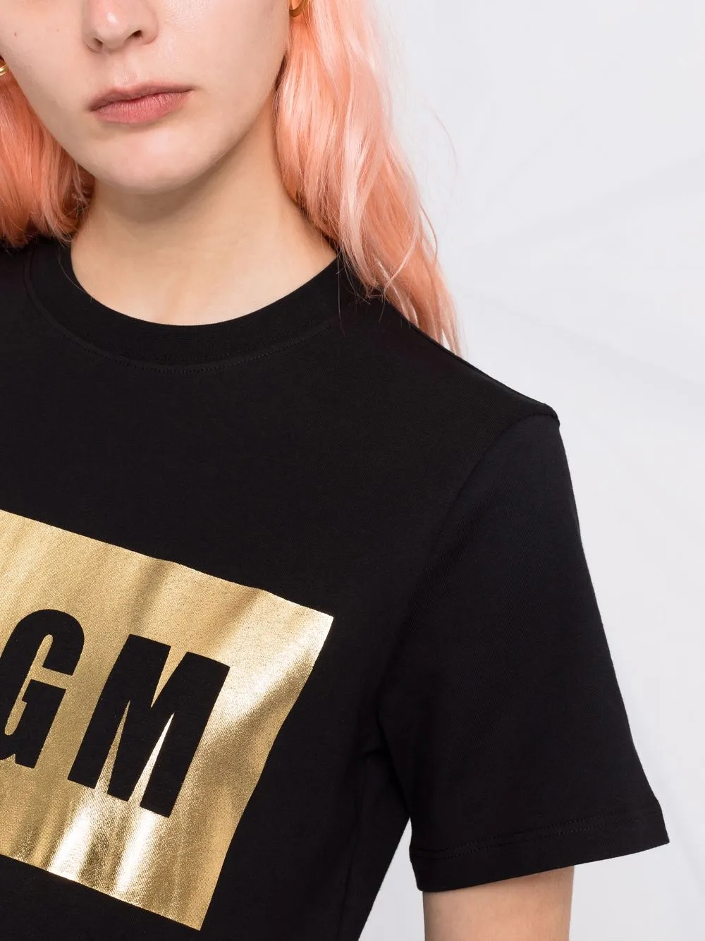 фото Msgm футболка с логотипом