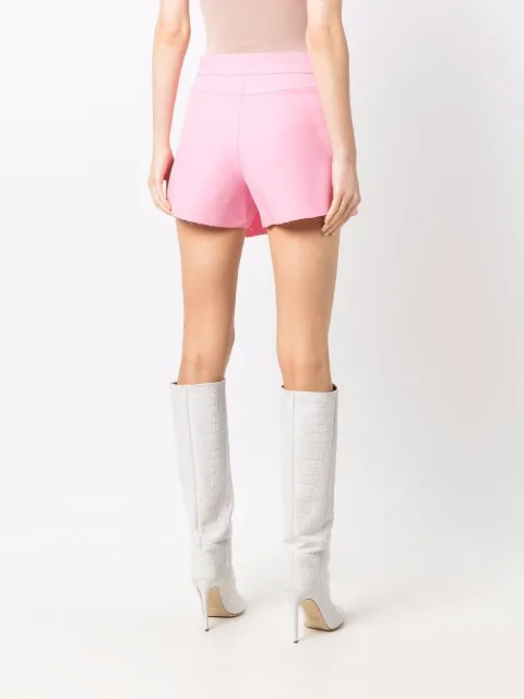 MSGM asymmetric-hem Shorts - Farfetch