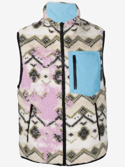 MSGM Wendbare Weste mit Reißverschluss