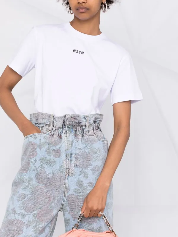 Tシャツ・カットソー MSGM Woman T-Shirt White 2000MDM500200002 01 楽天市場】【7/18～21限定・最大2万円OFFクーポン配布中】MSGM