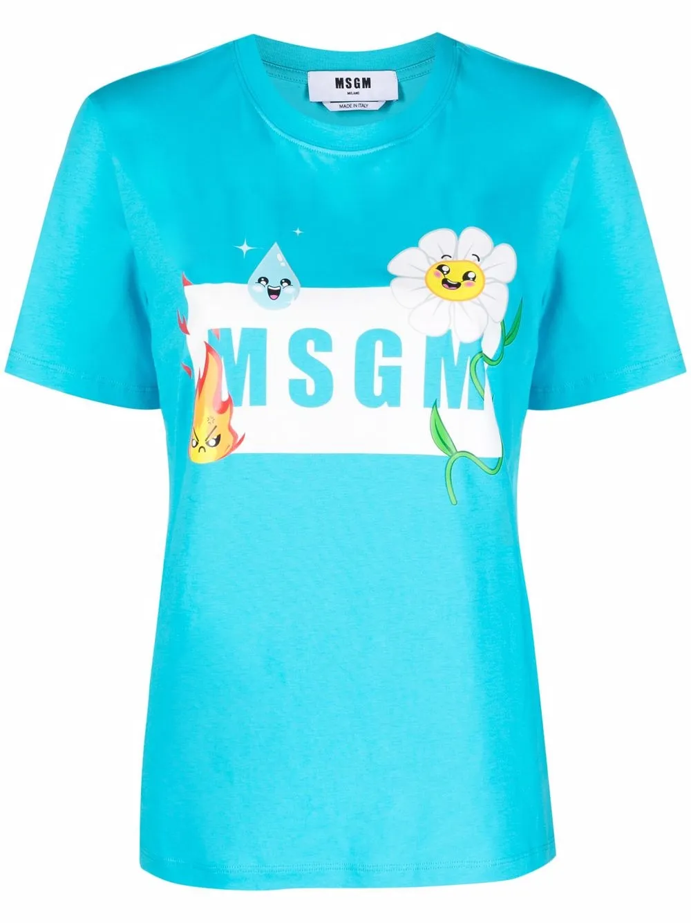 фото Msgm футболка с логотипом