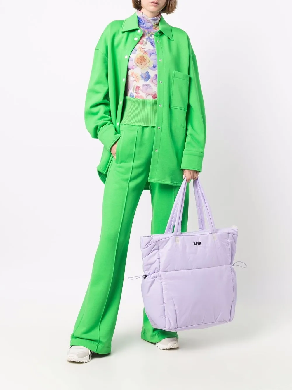 фото Msgm дутая сумка-тоут