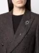 الصورة 2 من Maison Margiela بروش دبوس مرصع بالكريستال