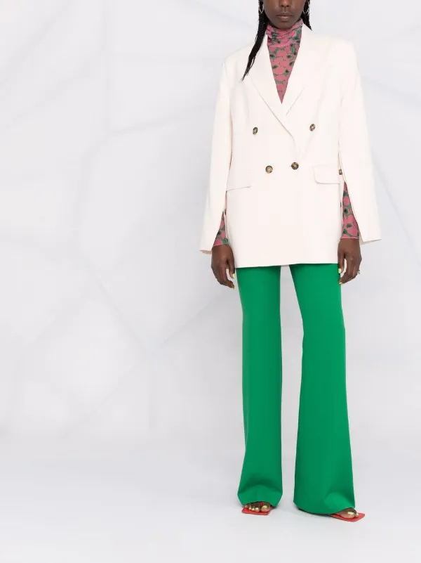 split sleeve blazer