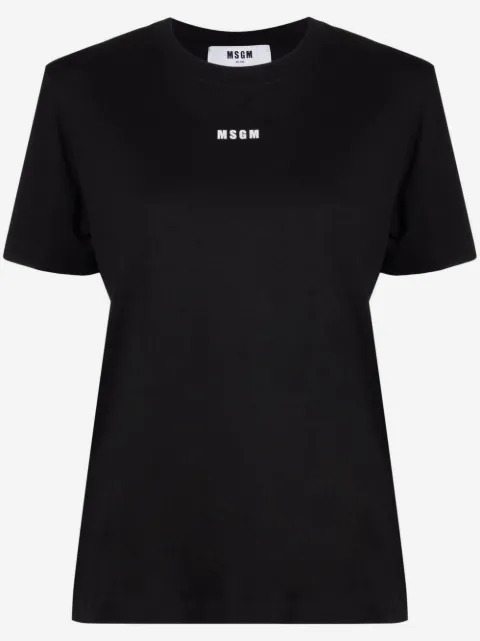 MSGM logo-print short-sleeved T-shirt