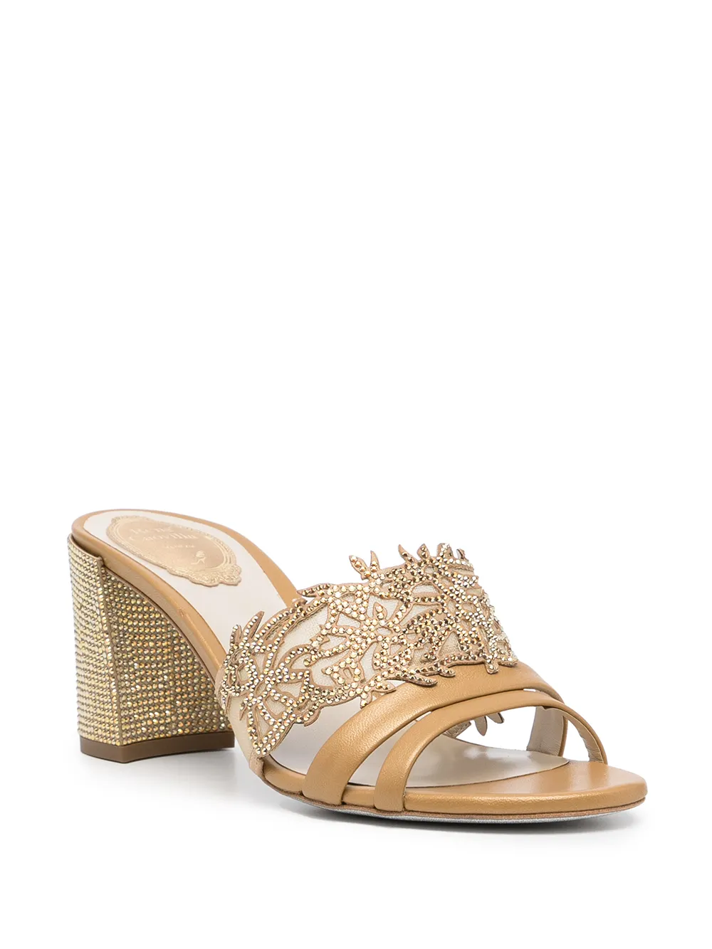 RenÃ© Caovilla crystal-embellished Mules - Farfetch