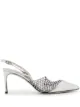Image 1 of René Caovilla crystal-mesh sandals