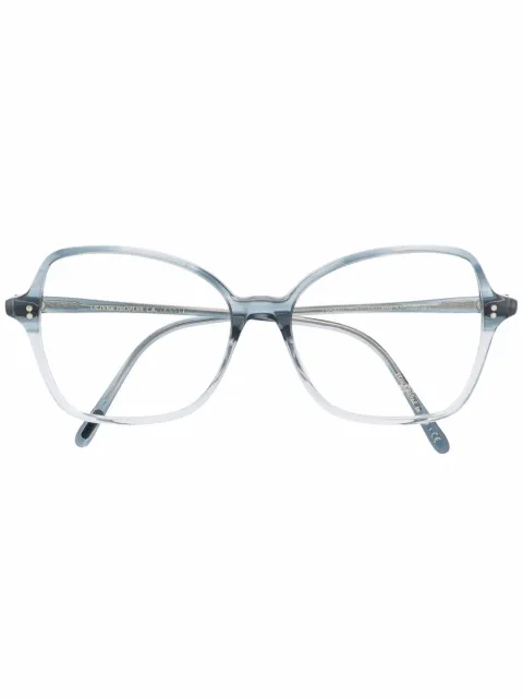 Oliver Peoples Armação de óculos oversized