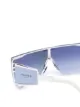 Balmain Eyewear Wonder Boy shield-frame sunglasses