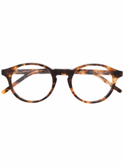 Kenzo tortoiseshell round-frame glasses 