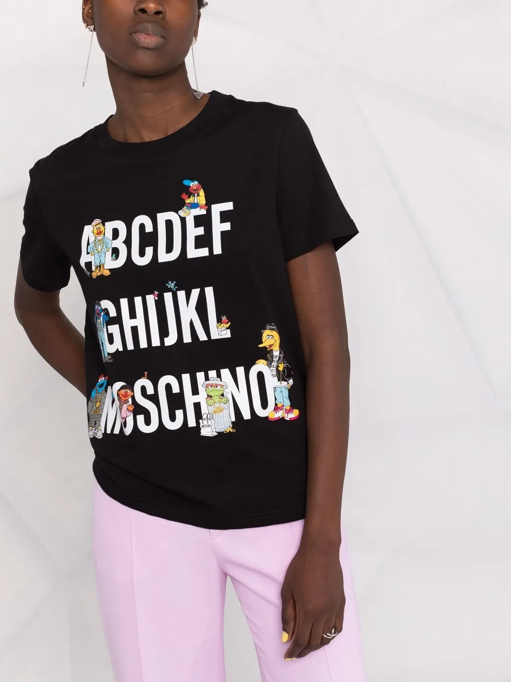 moschino alphabet t shirt