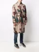 Moschino пальто с принтом