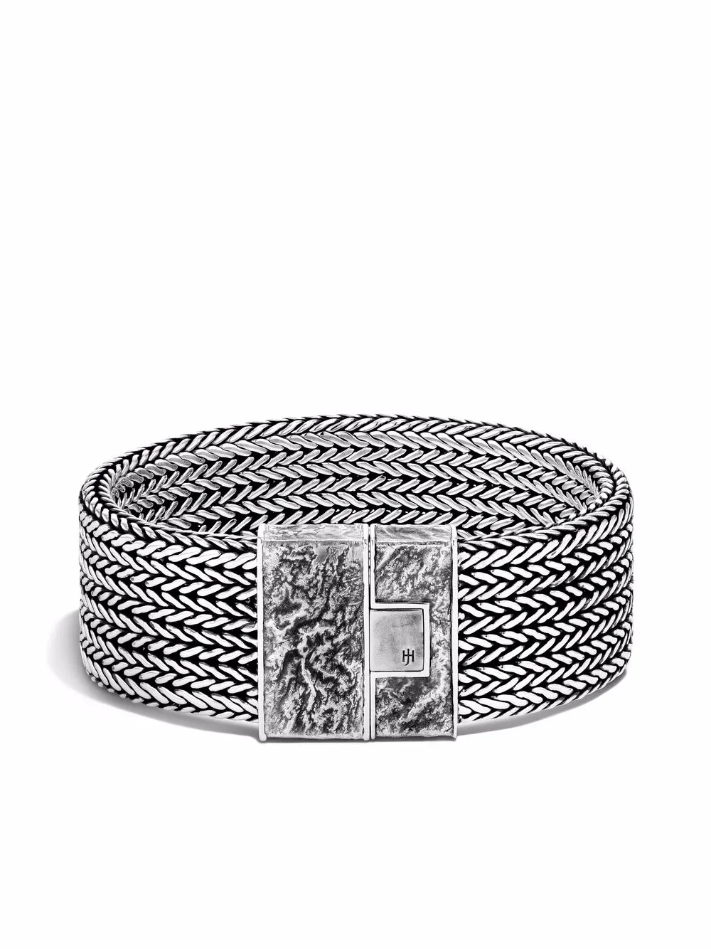 

John Hardy pulsera Rata de 26mm - Plateado