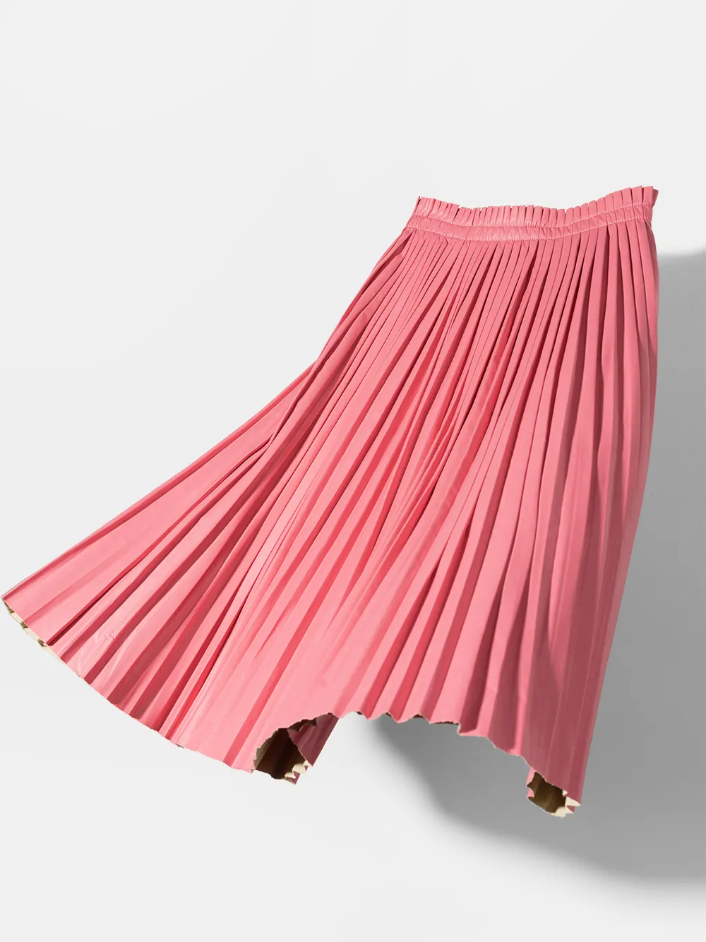 фото Mm6 maison margiela kids плиссированная юбка с завышенной талией