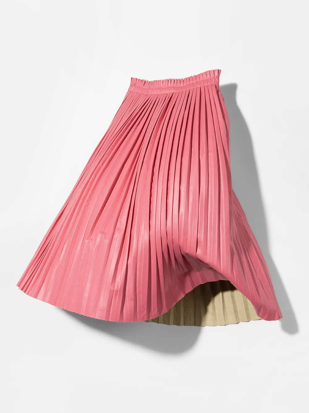фото Mm6 maison margiela kids плиссированная юбка с завышенной талией
