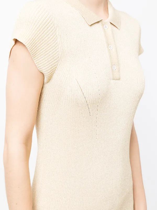 Manning Cartell MVP Knitted Polo Dress - Brown