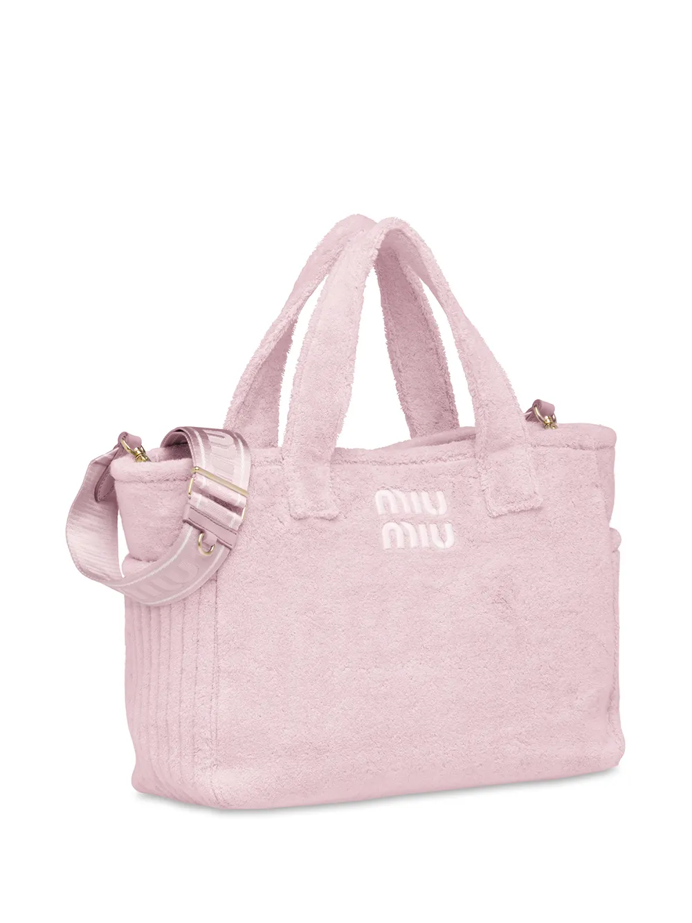 Miu Miu Terry Tote Bag Farfetch