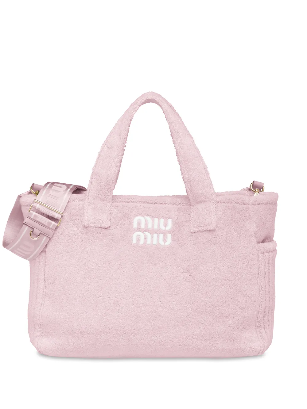 Miu Miu Terry Tote Bag Farfetch