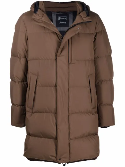 herno hooded coat