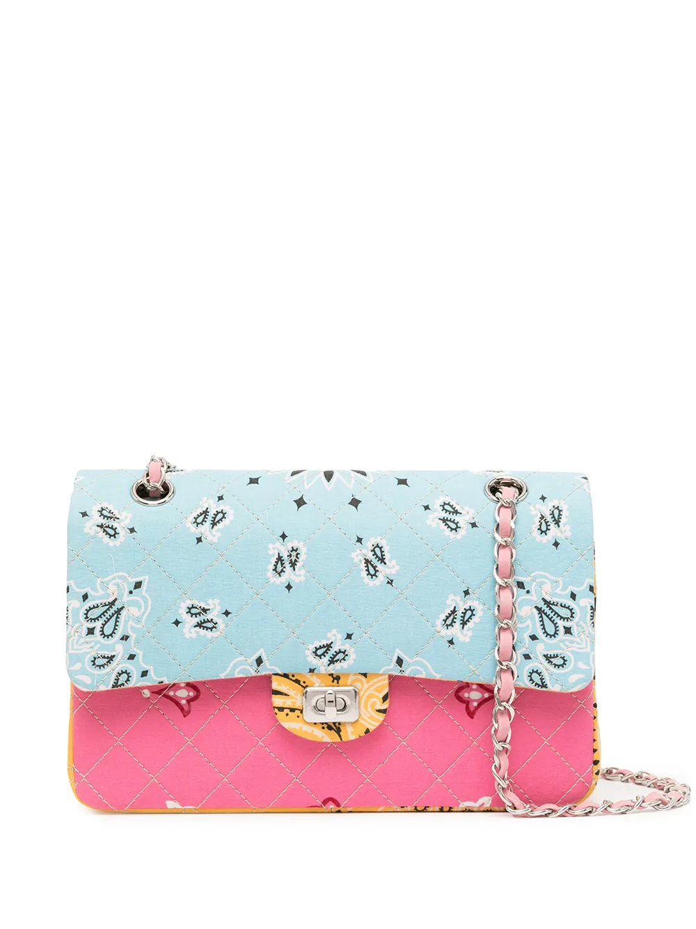 Readymade colour-block Paispley Shoulder Bag - Farfetch
