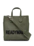 Readymade embroidered-logo military shoulder bag - Green