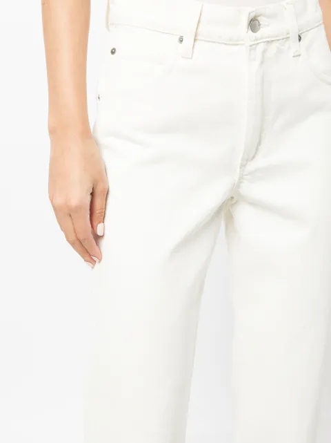 Nobody Denim white Hardy straight-leg 