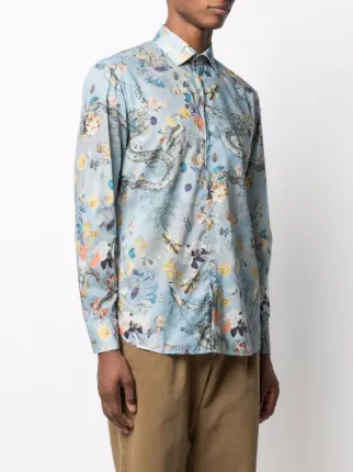 floral-print shirt展示图