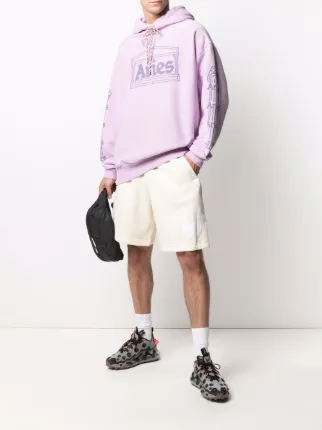 Club fleece track shorts展示图