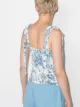 Reformation Blanca floral-print top