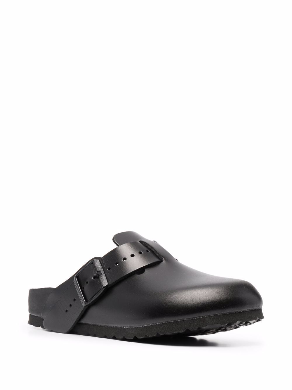 фото Rick owens x birkenstock клоги boston с закрытым носком и пряжкой