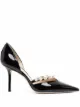 Imagem 1 de Jimmy Choo Sapato Aurelie com salto 85mm e aplicação de esferas peroladas