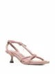 Imagem 2 de Jimmy Choo Sandália com abertura frontal e detalhe de tiras