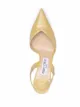 Jimmy Choo Sapato Thandi com tira posterior e salto 65mm