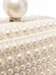 Jimmy Choo Cloud pearl-embellished clutch